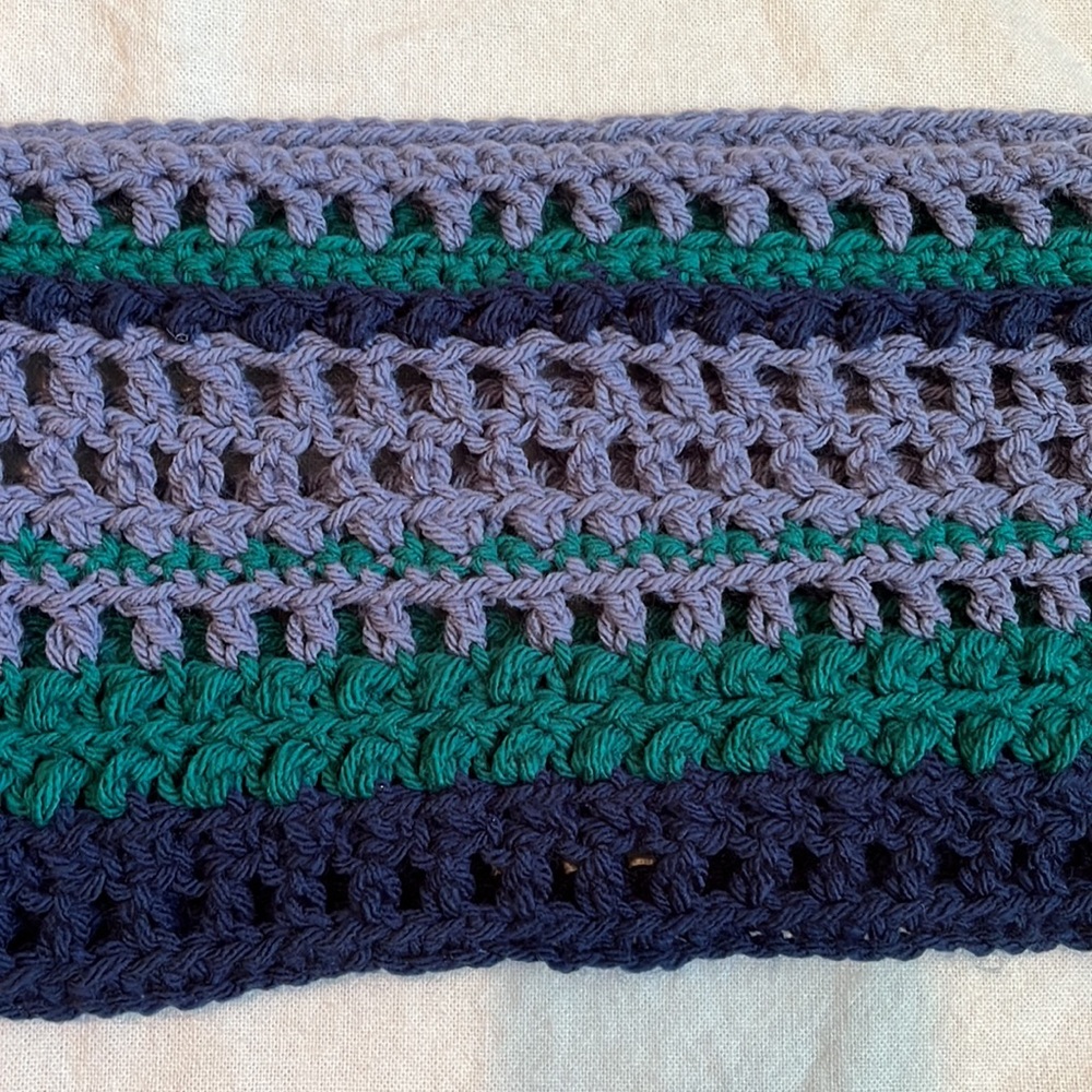 Hand Crocheted Infinity Scarf - Picture 3 of 6